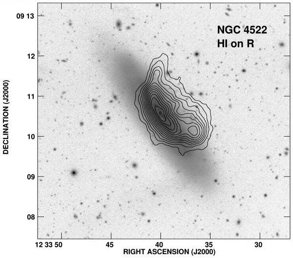 NGC 4522 HI