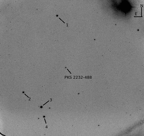 2232-488 Optical Finding Chart