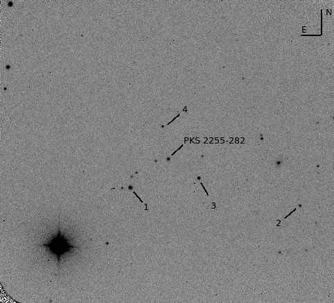 2255-282 Optical Finding Chart