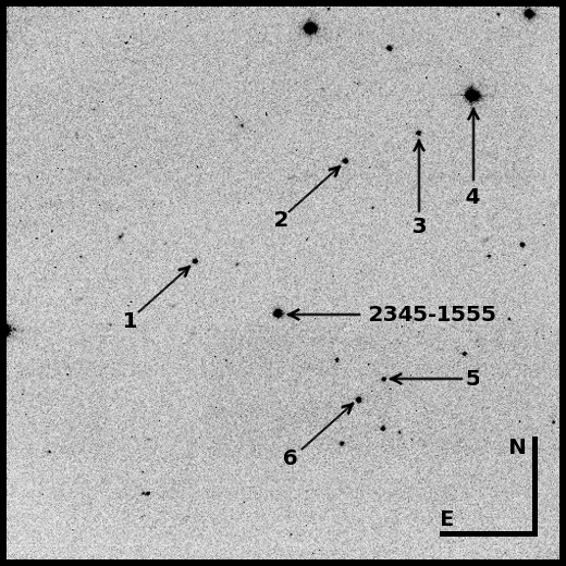 2345-1555 Optical Finding Chart